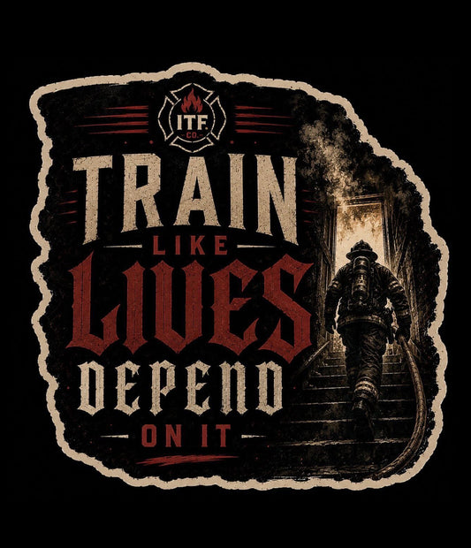 Lives Depend On It Sticker